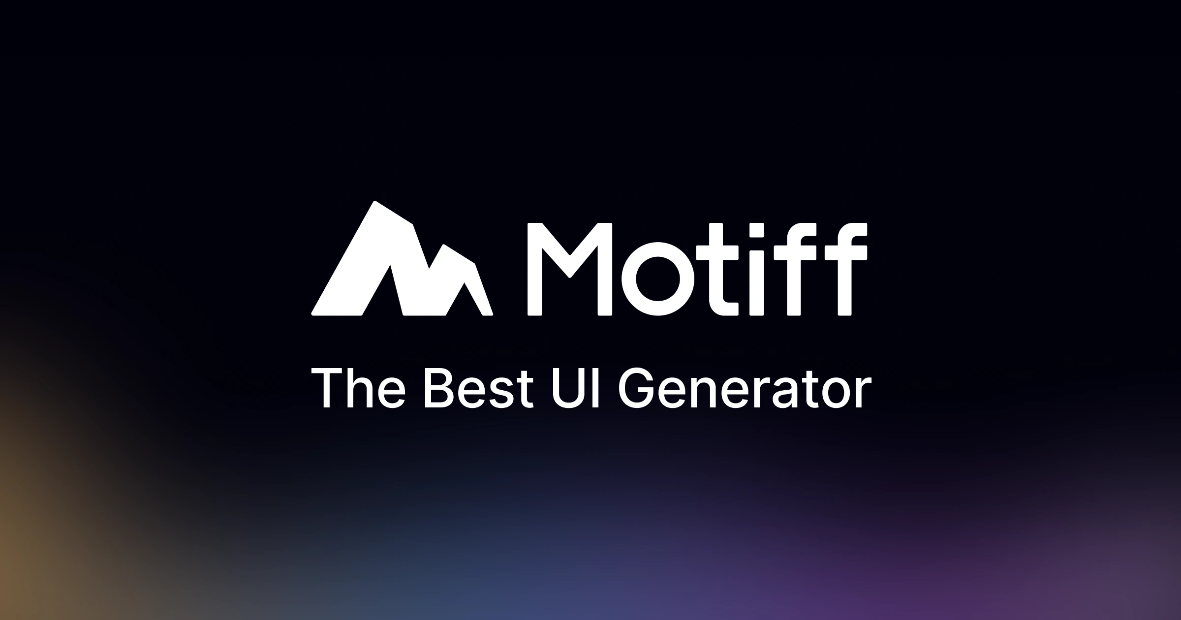 Motiff AI preview