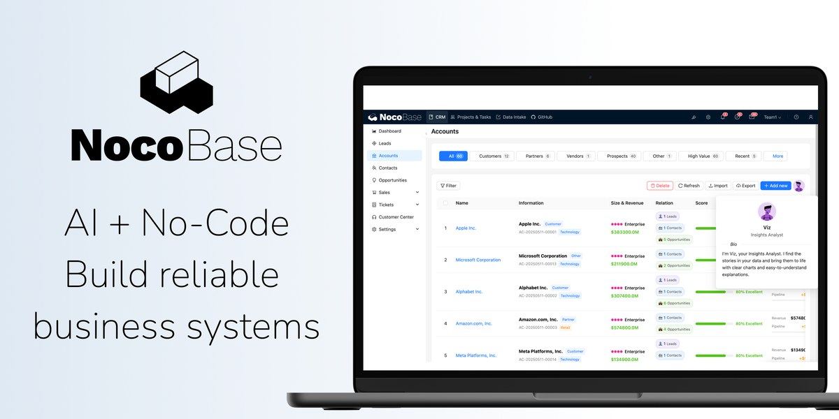 NocoBase preview