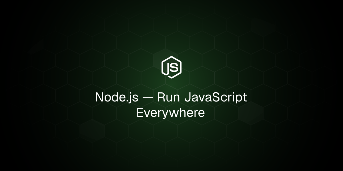 Node.js preview