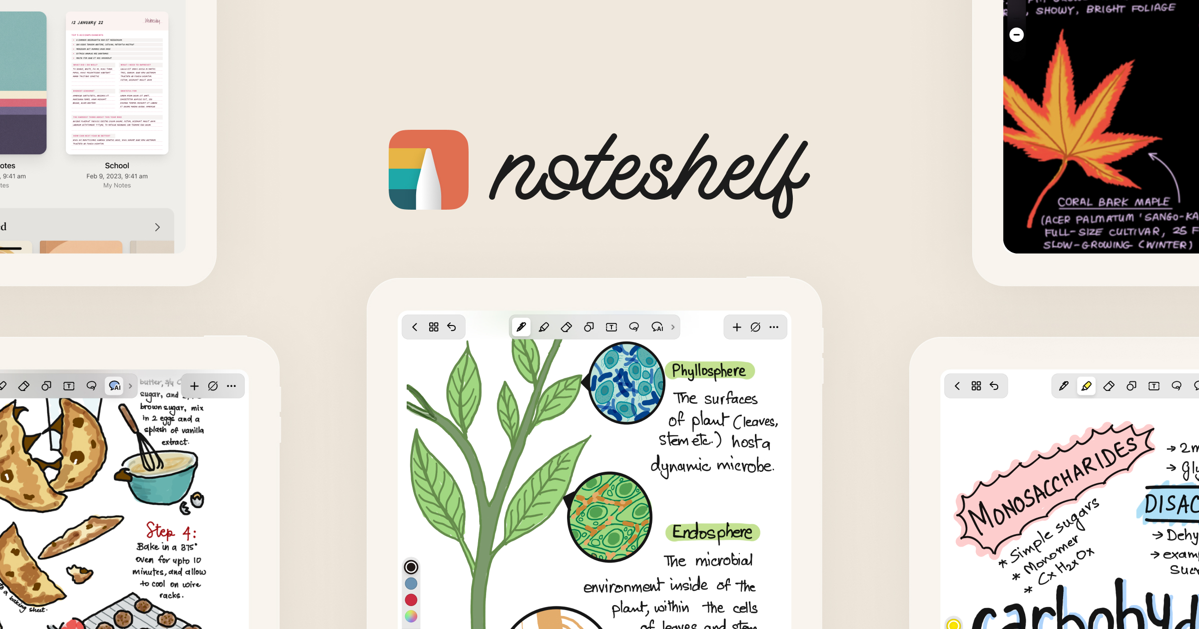 Noteshelf preview
