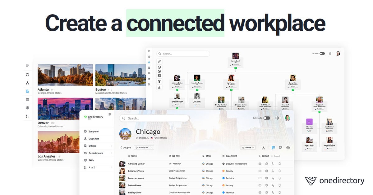 OneDirectory preview