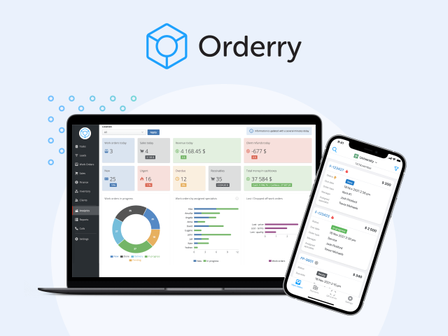 Orderry preview