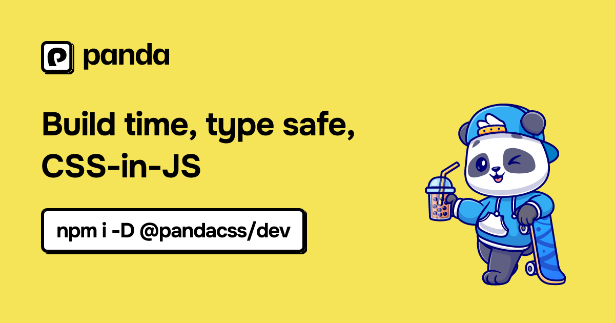 Panda CSS preview