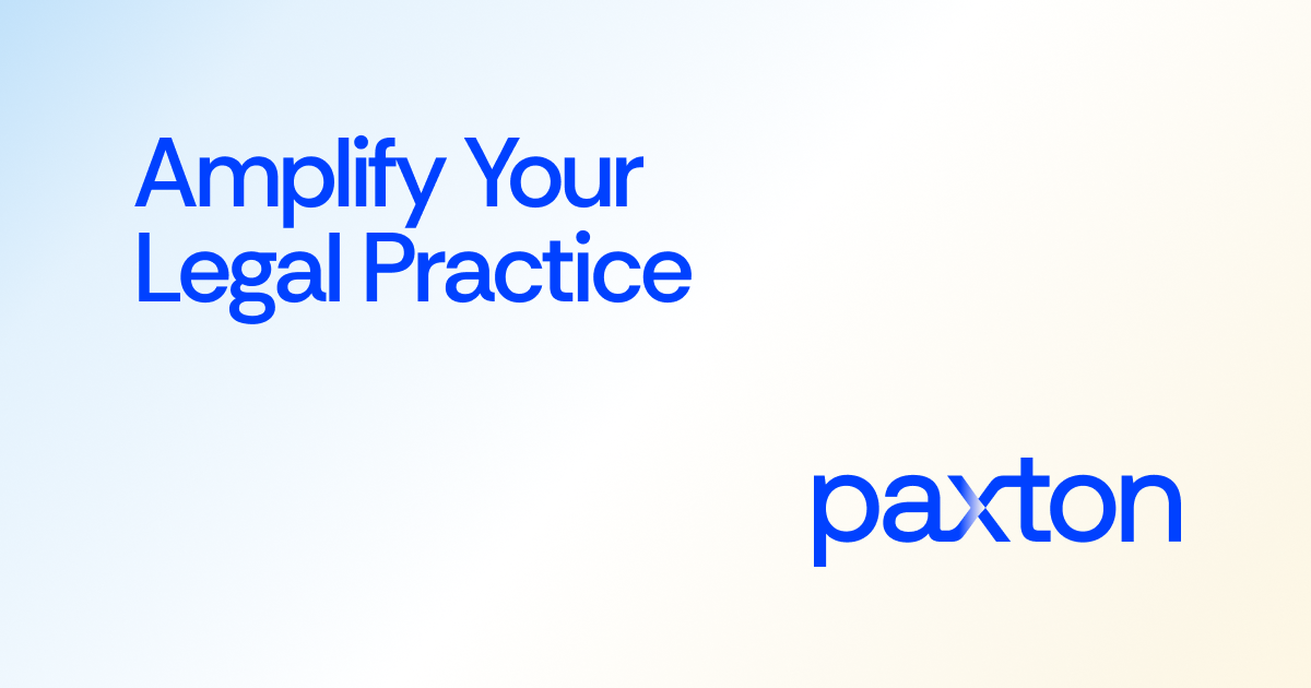 Paxton AI preview