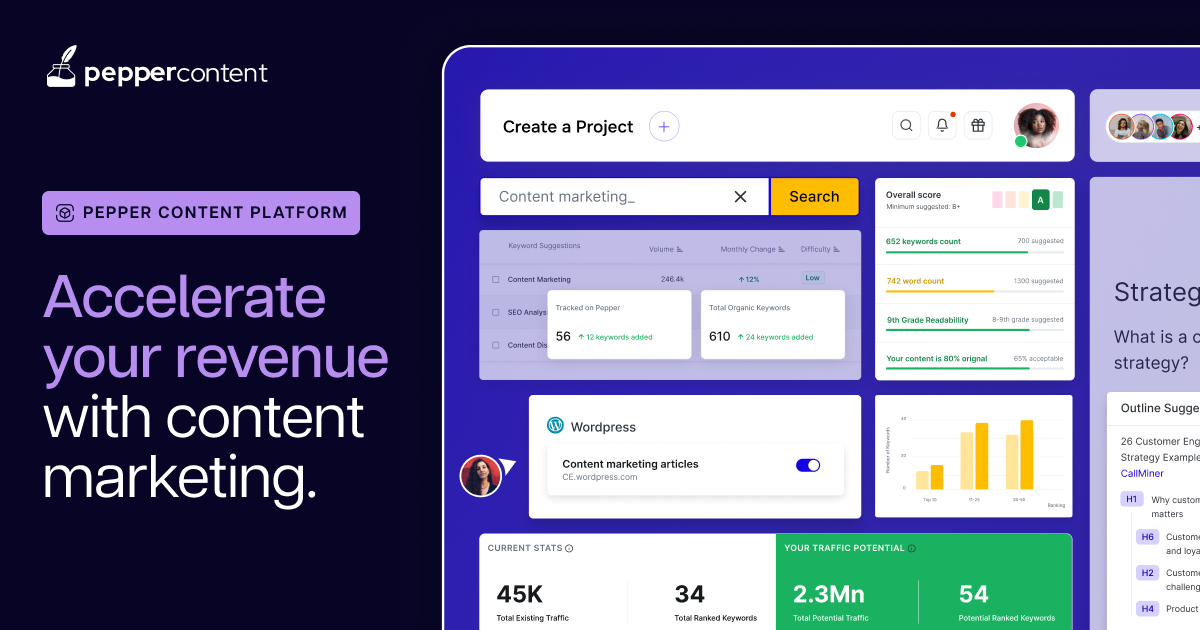 Pepper Content preview