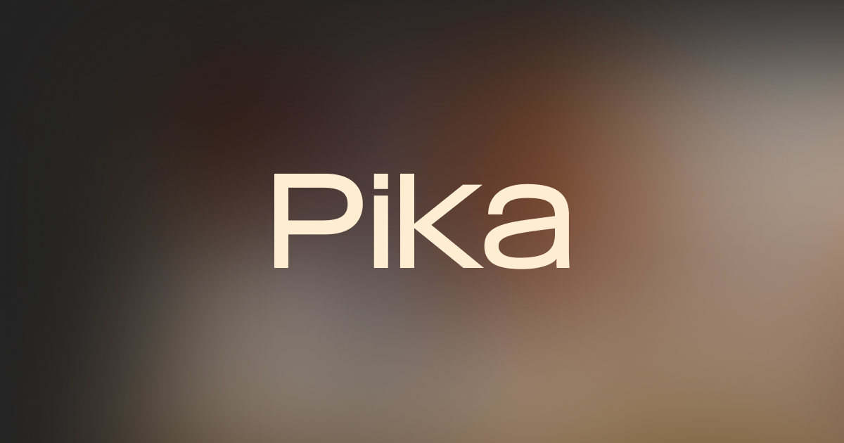 Pika preview