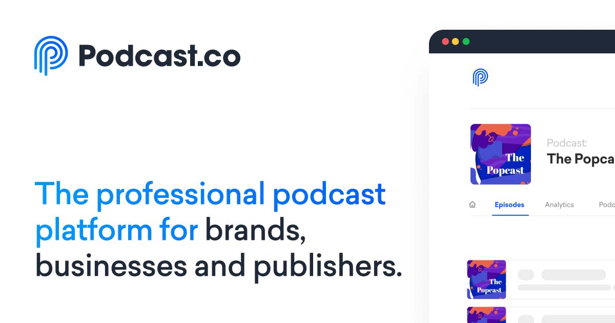 Podcast.co preview
