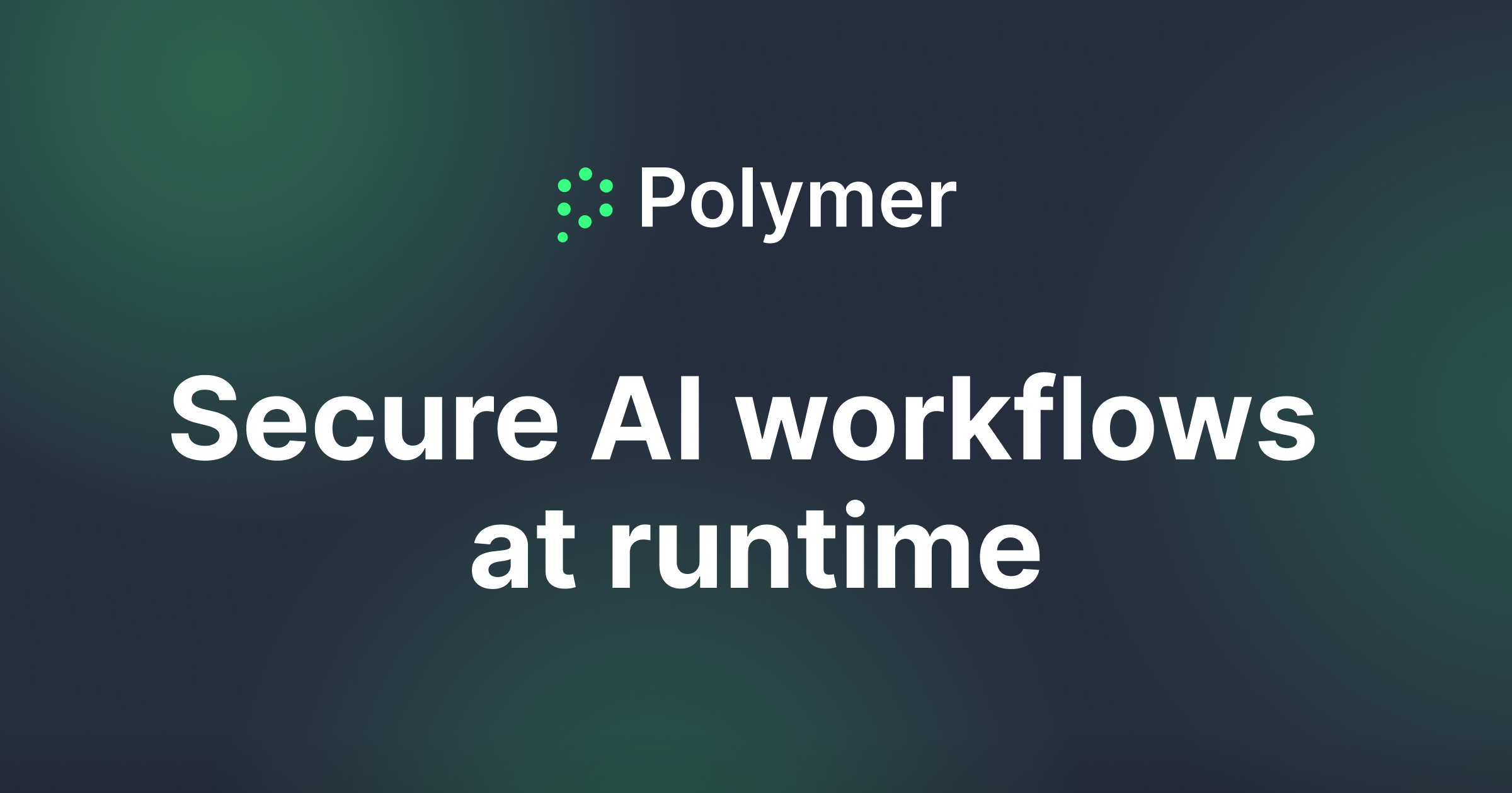 Polymer DLP preview