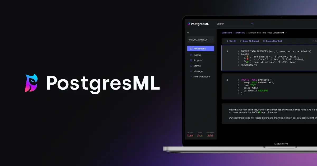 PostgresML preview