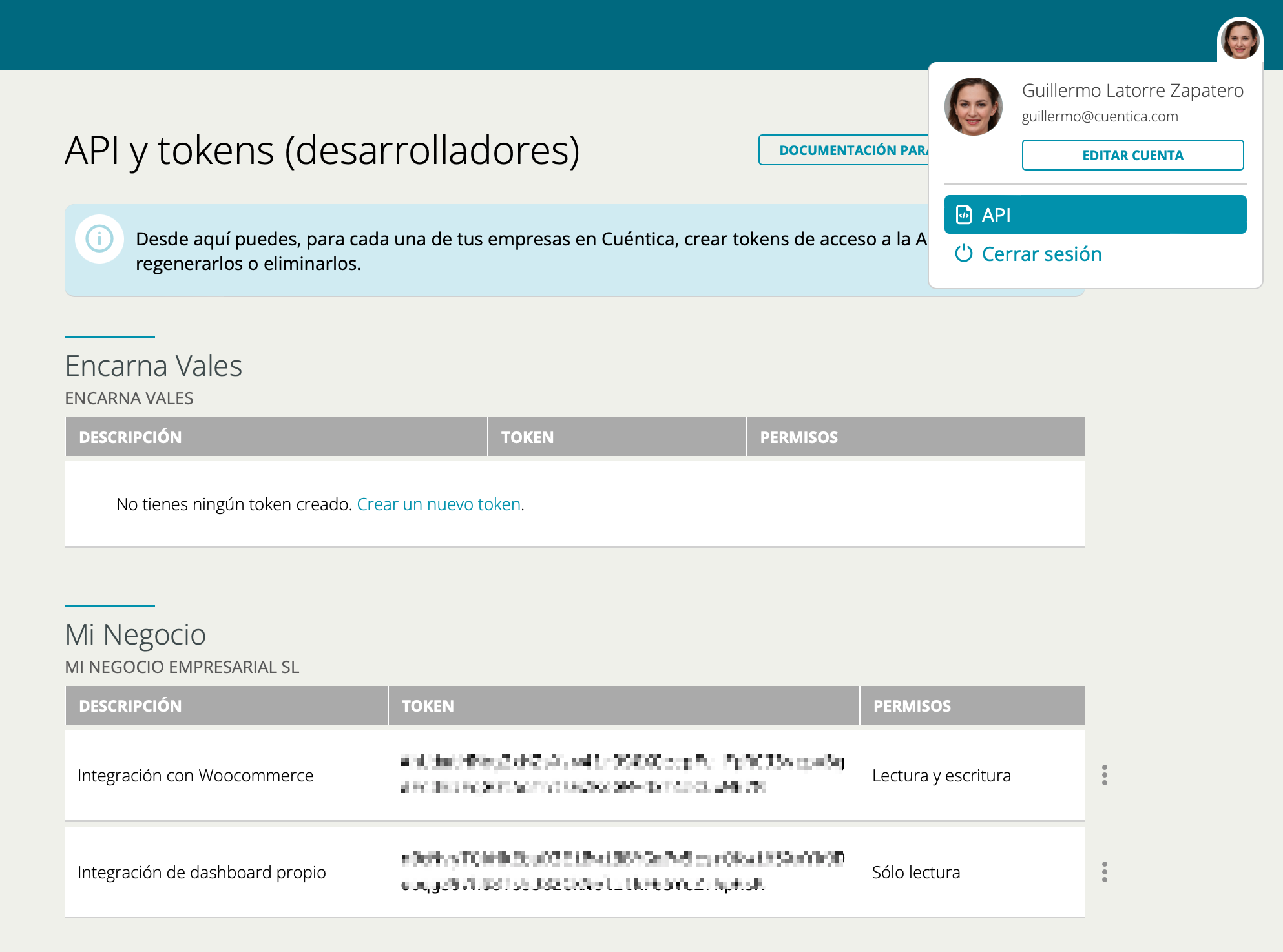 Cuentica screenshot 1