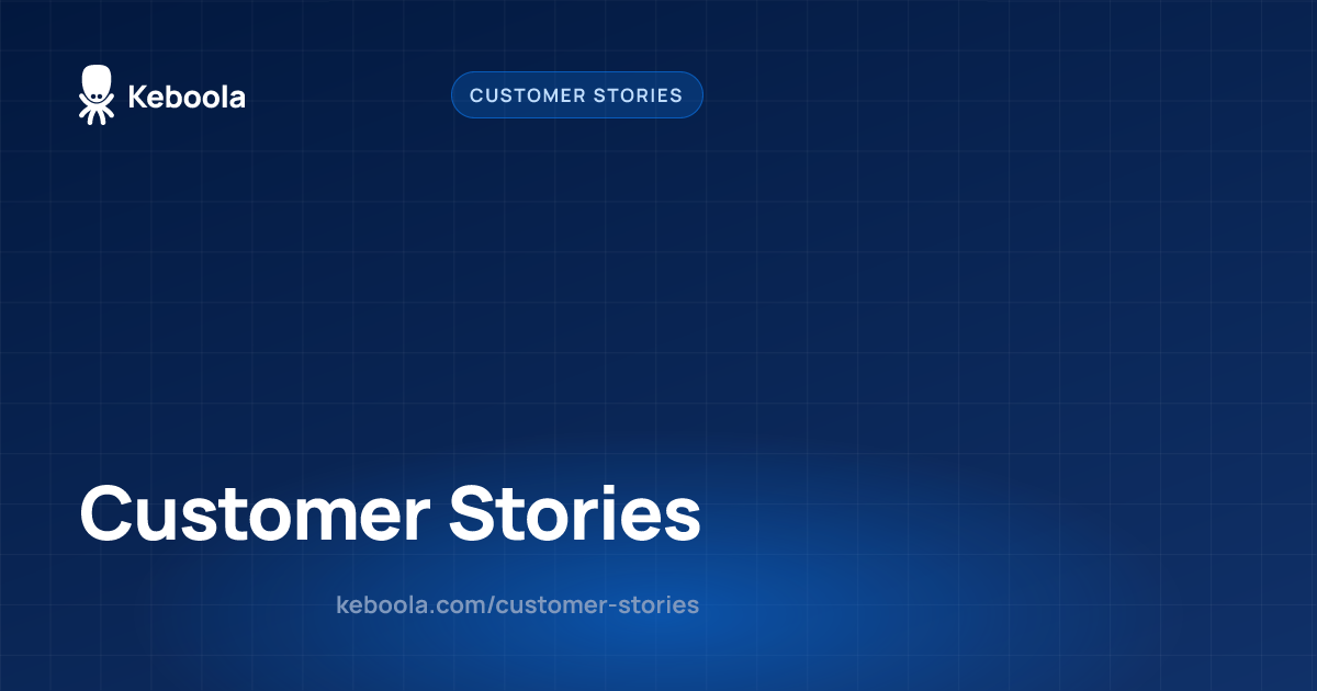 Keboola screenshot 1