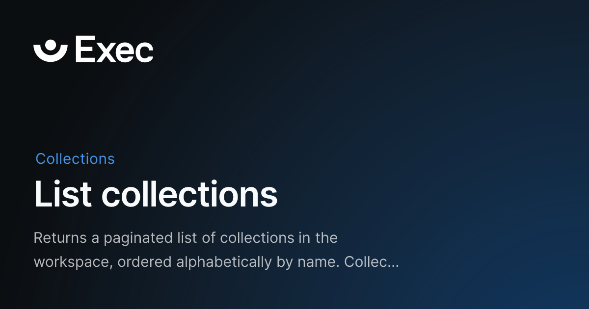 Exec screenshot 1