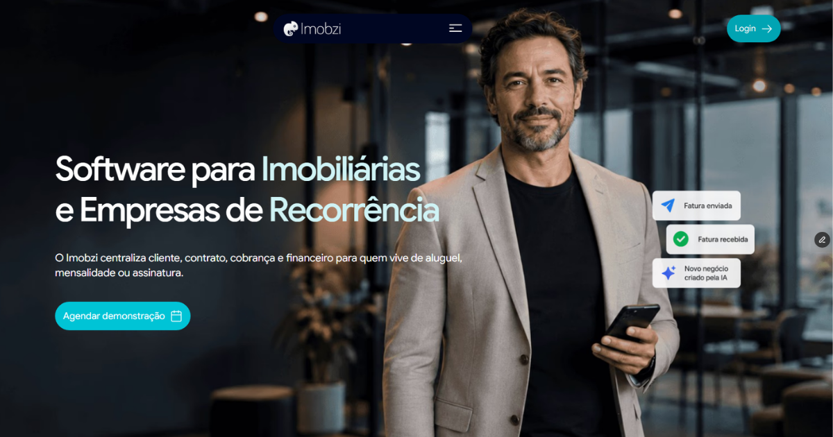 Imobzi screenshot 1