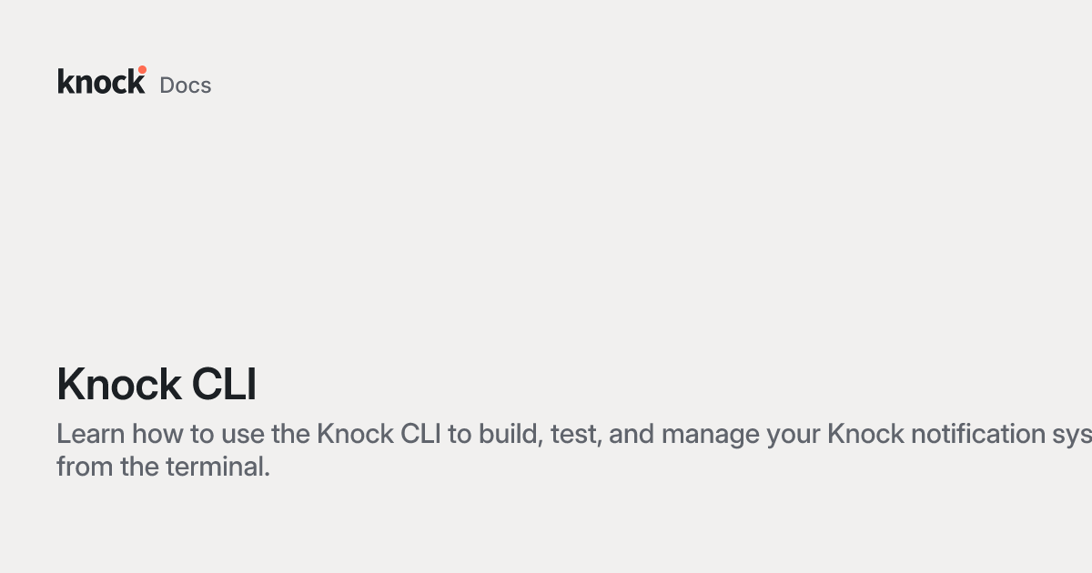 Knock screenshot 1
