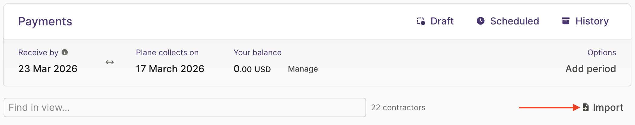 Plane Payroll screenshot 1