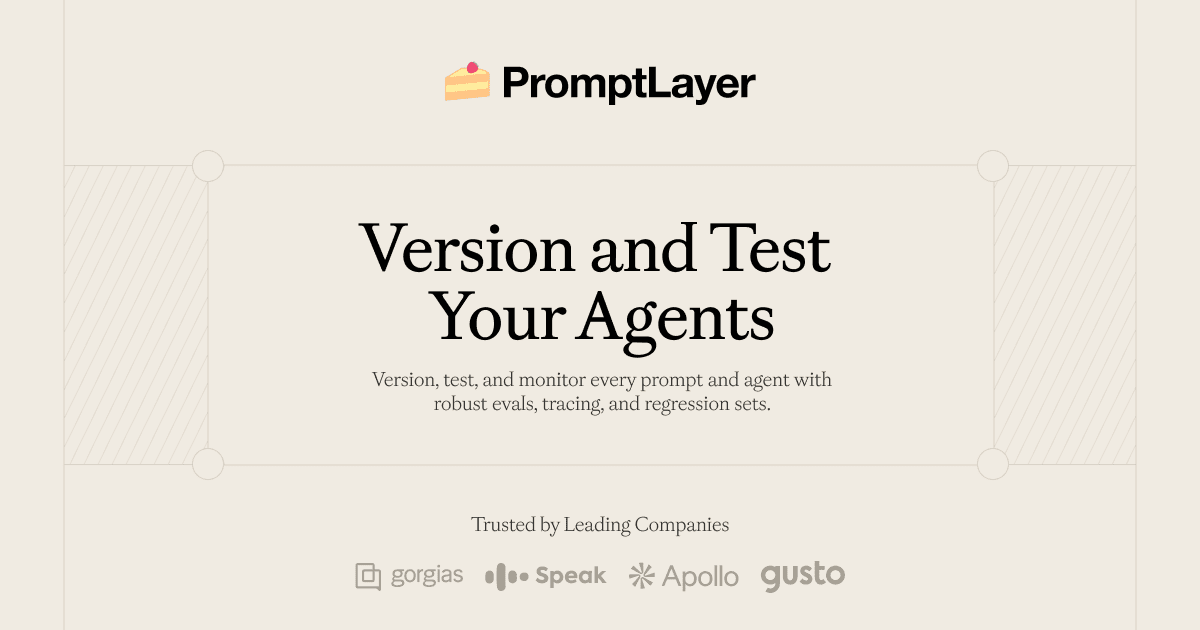 PromptLayer preview