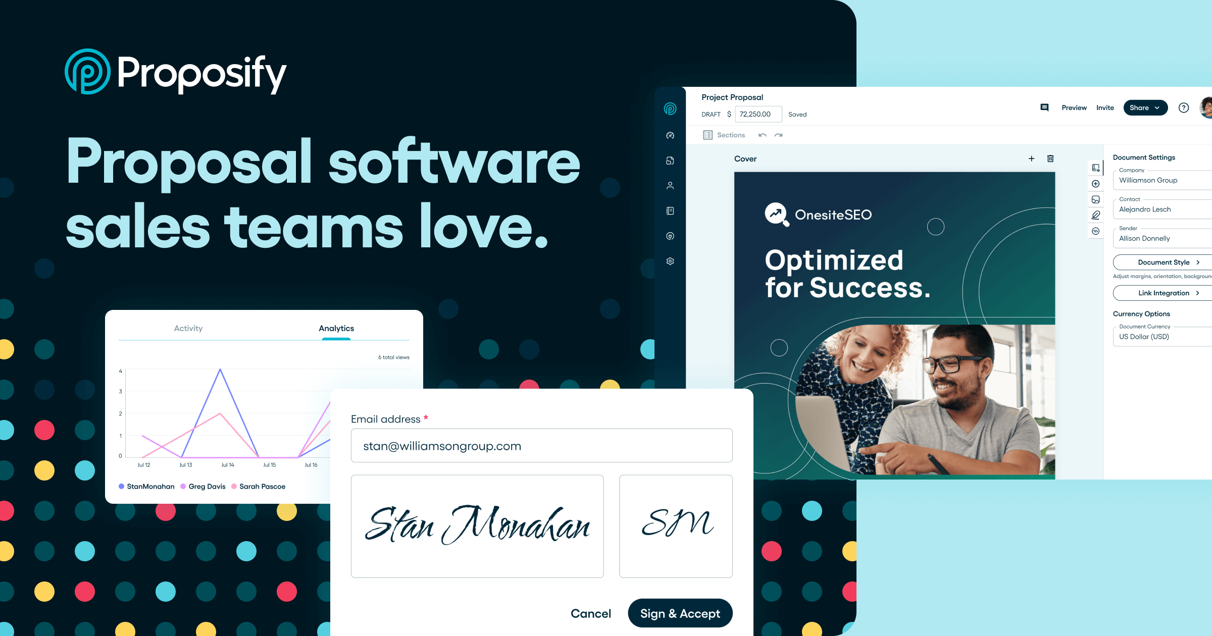 Proposify preview