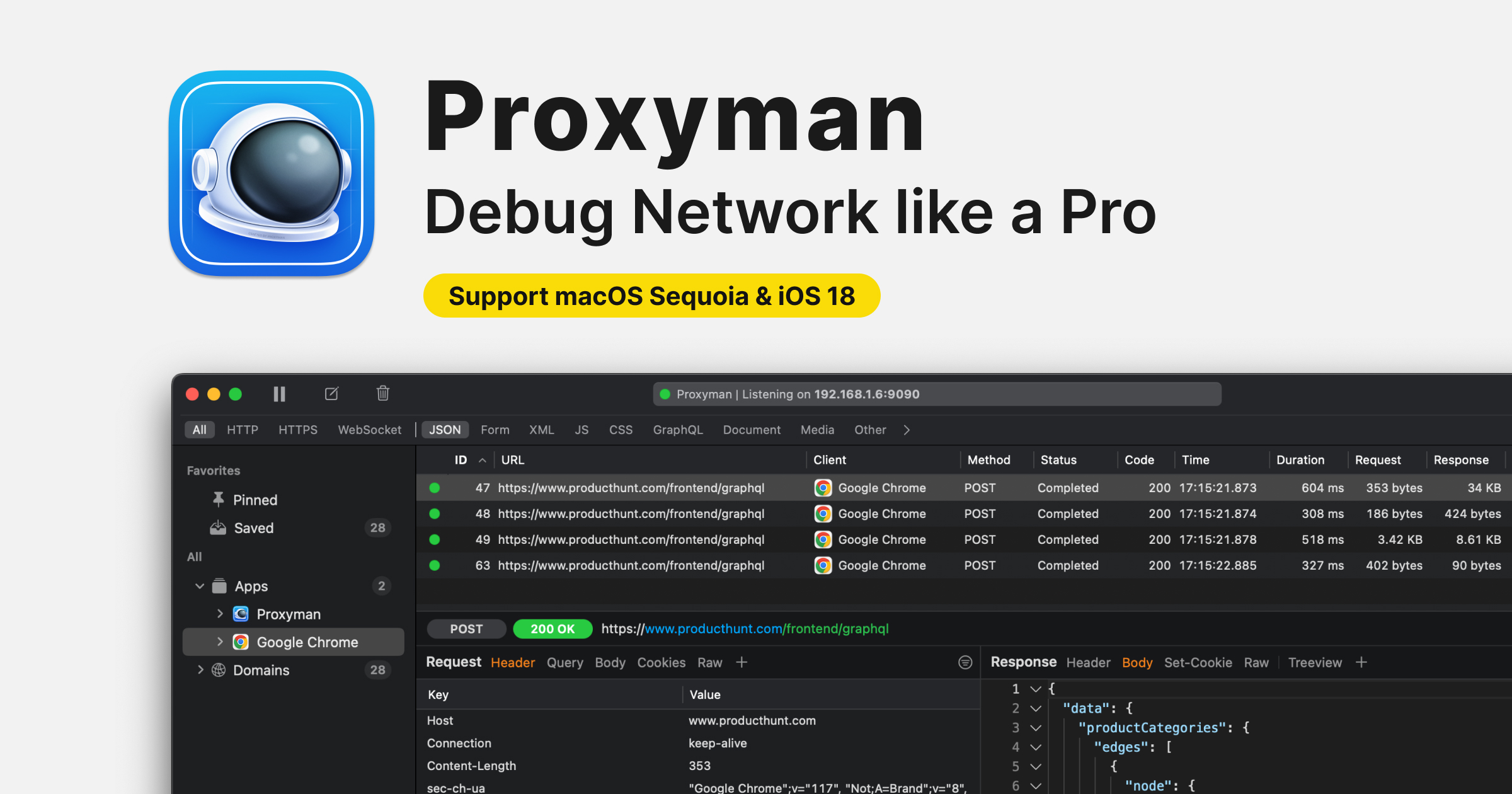 Proxyman preview
