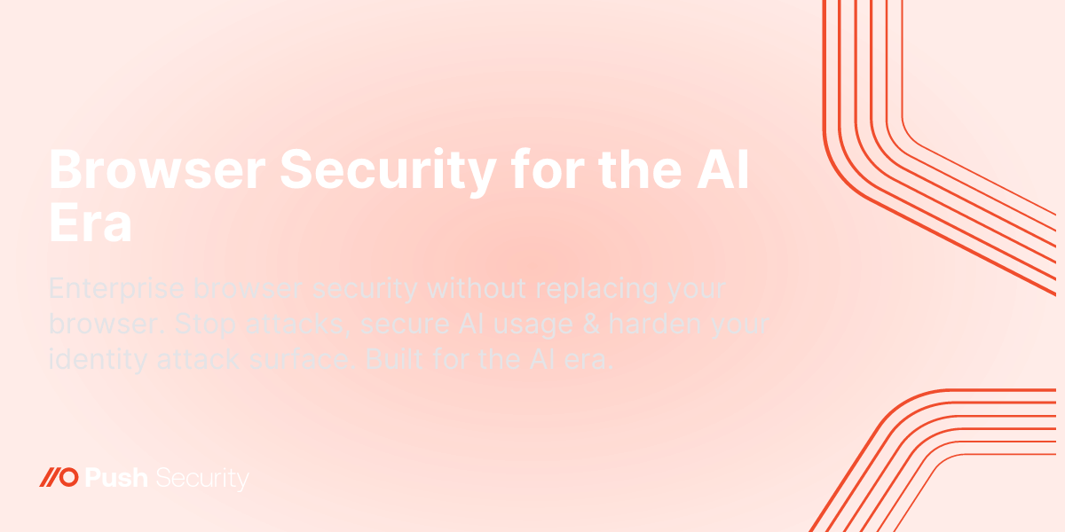Push Security preview