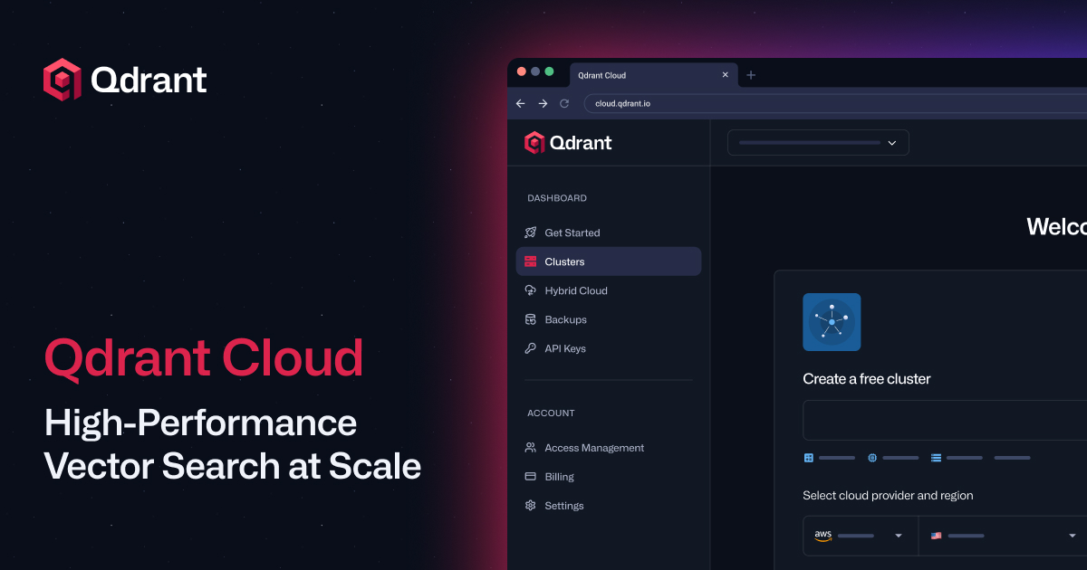 Qdrant Cloud preview
