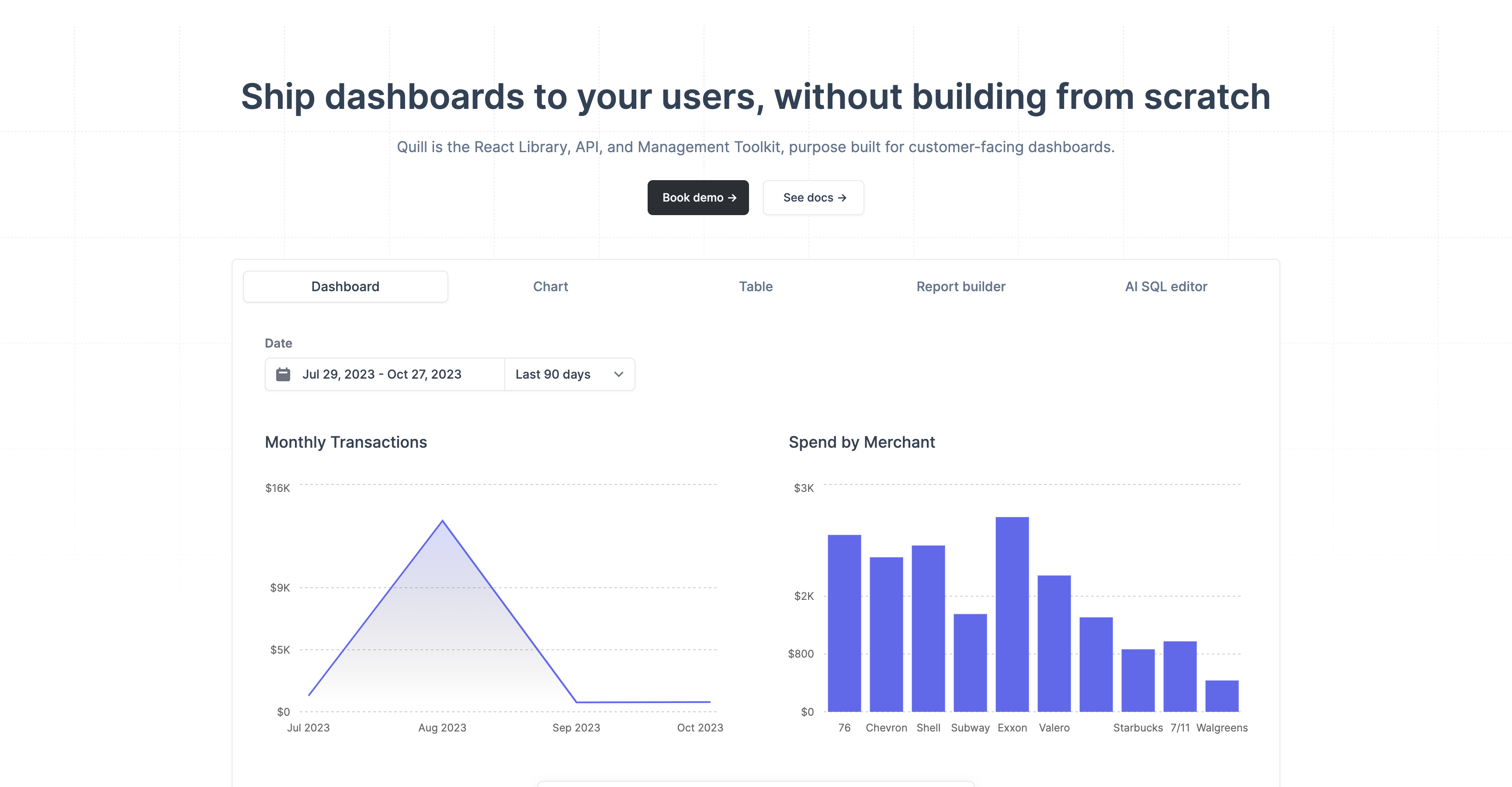 Quill SQL preview