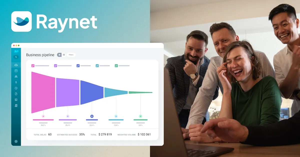 Raynet CRM preview