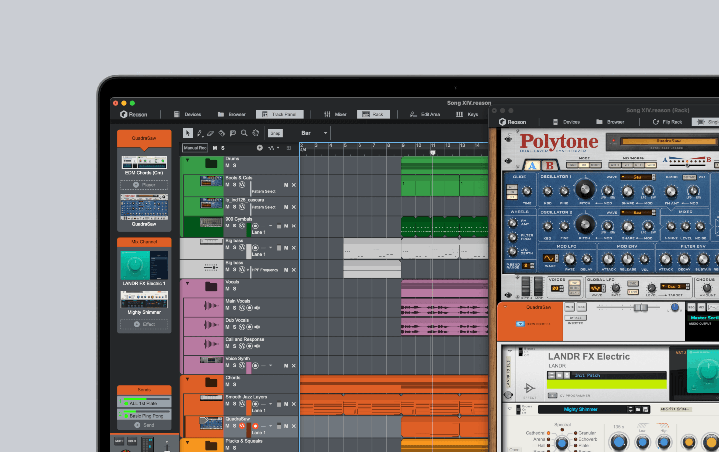 Reason Studios Reason preview