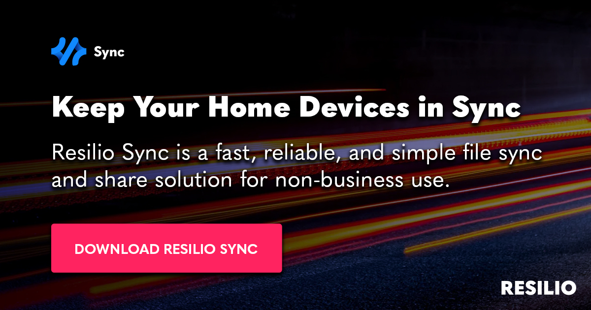 Resilio Sync preview