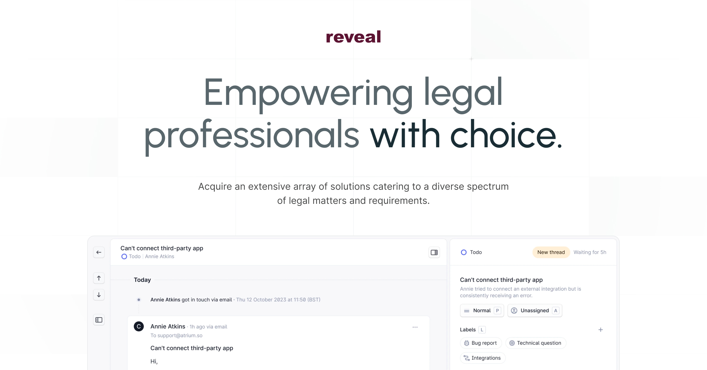 Reveal eDiscovery preview