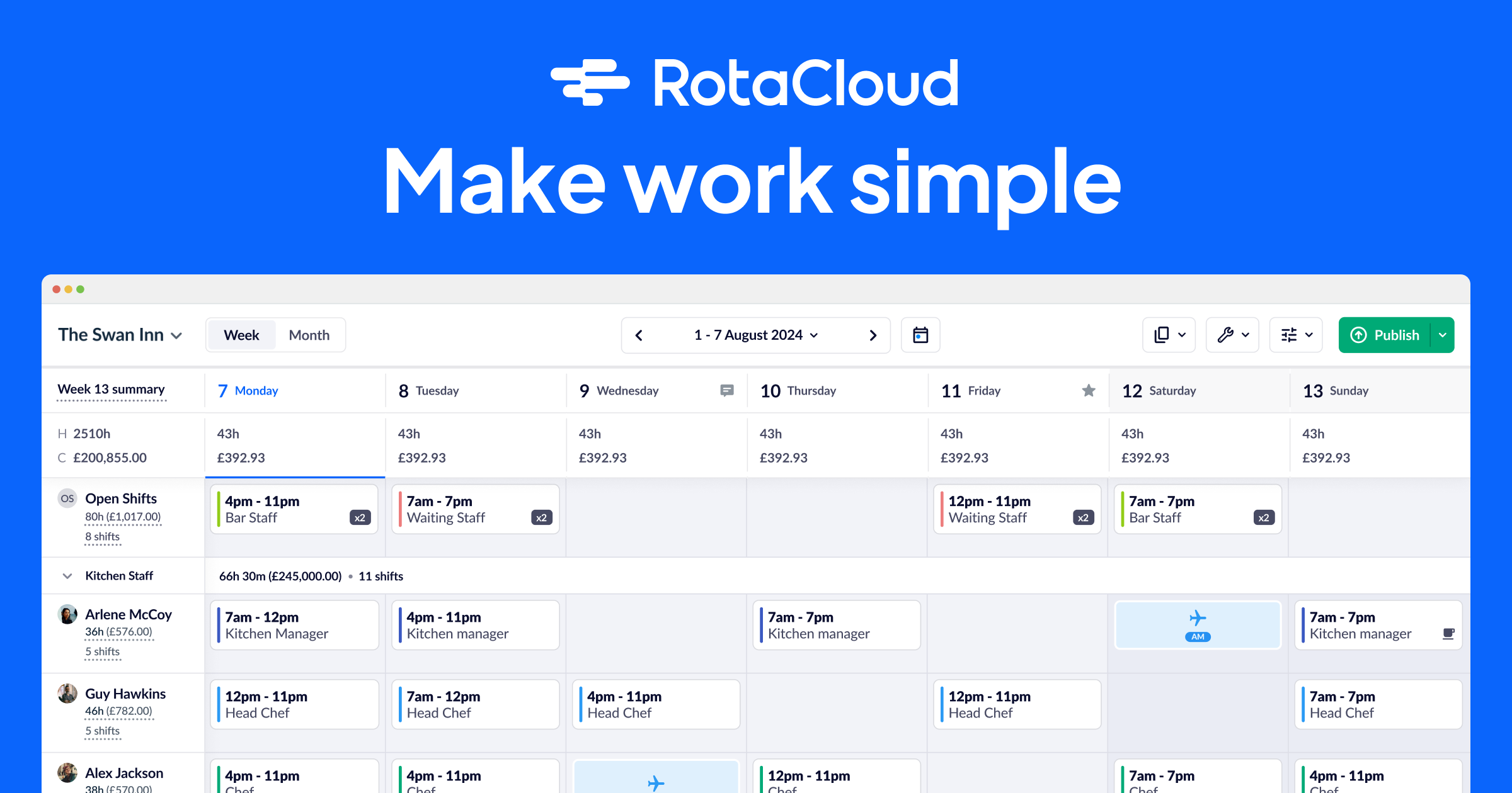 RotaCloud preview