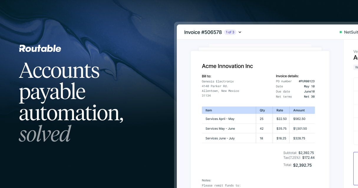 Routable preview