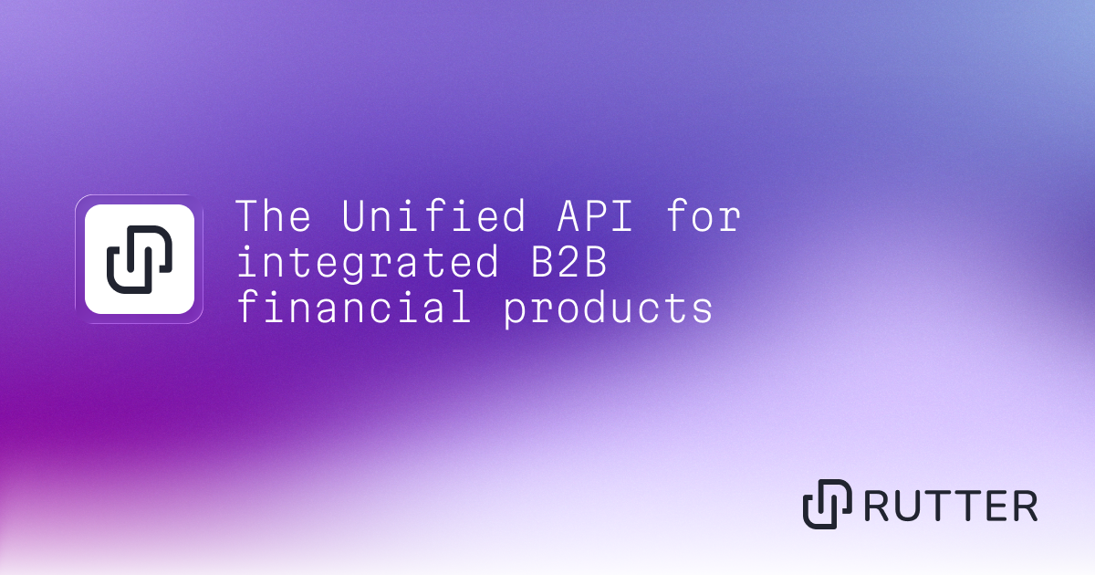 Rutter API preview