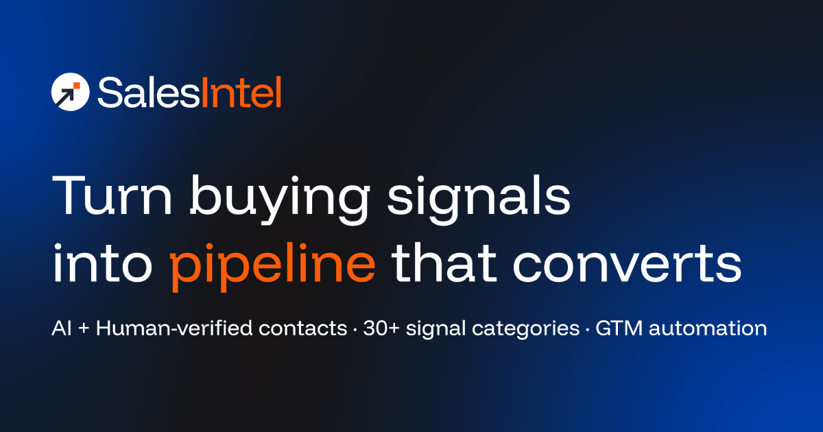 SalesIntel preview
