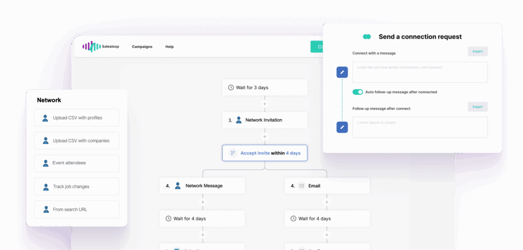 Salesloop preview