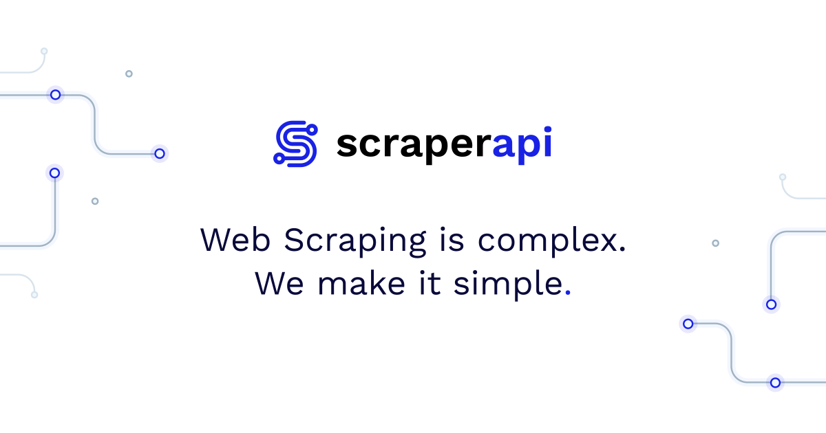 ScraperAPI preview
