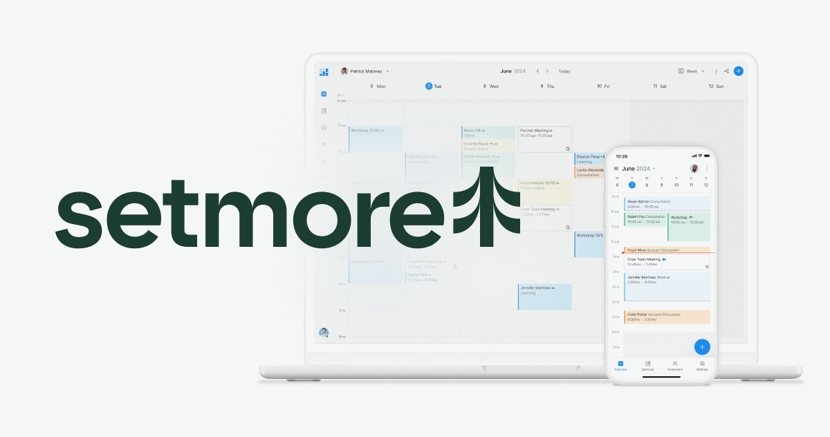 Setmore Booking preview