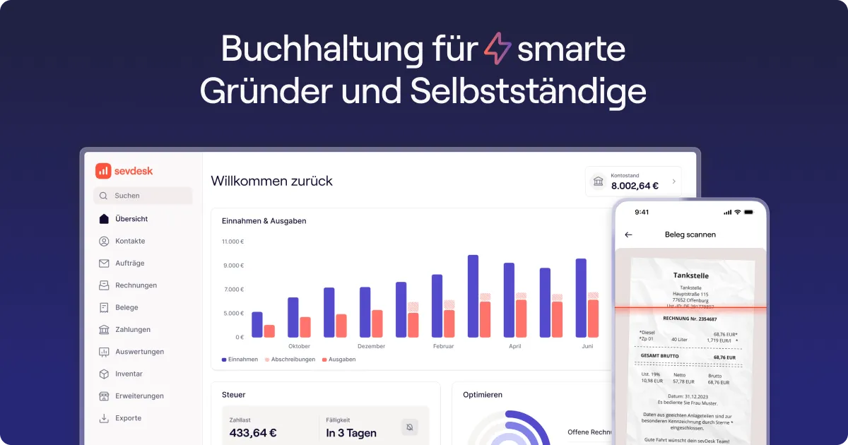 sevDesk preview