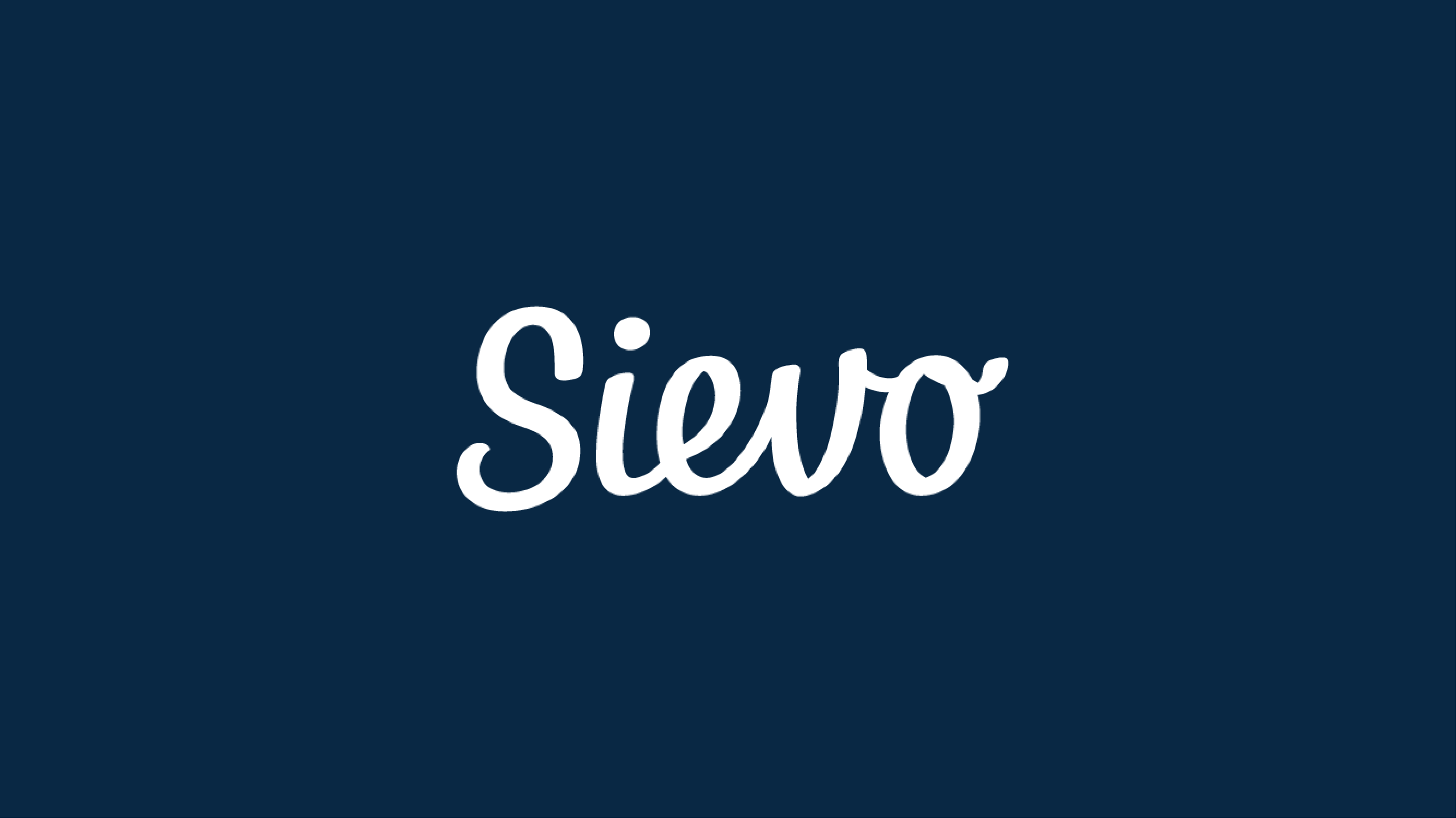 Sievo preview