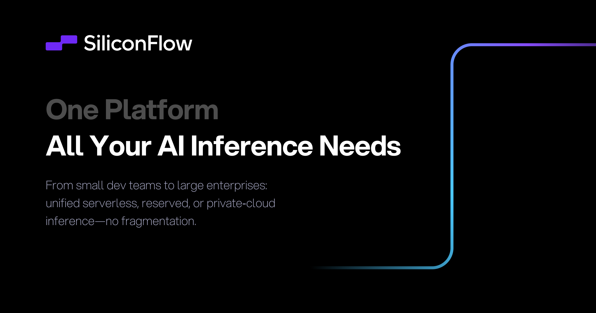 SiliconFlow preview