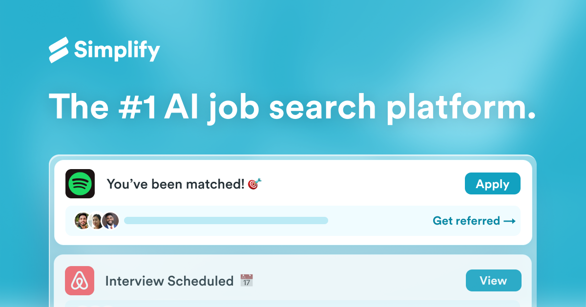 Simplify Jobs preview