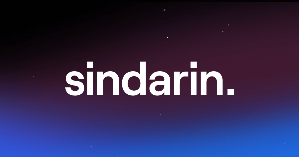 Sindarin preview