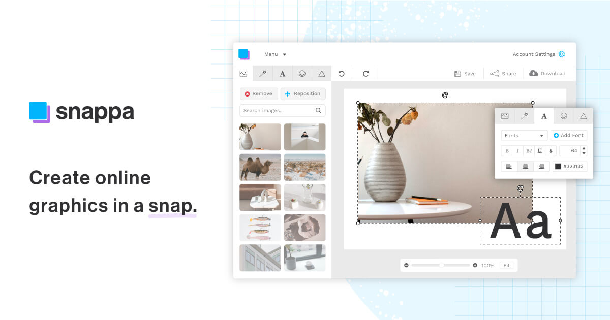 Snappa preview