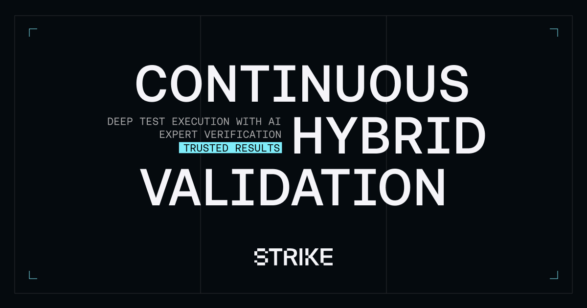 Strike Pentest preview