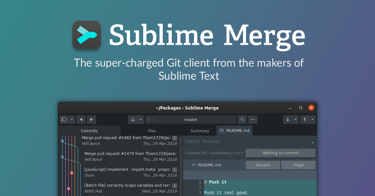 Sublime Merge preview