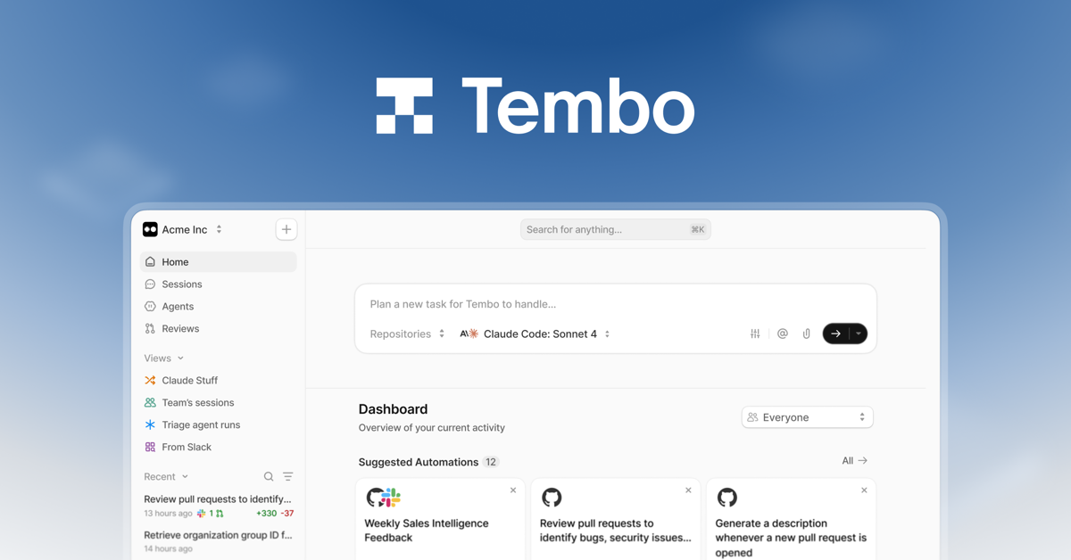Tembo preview