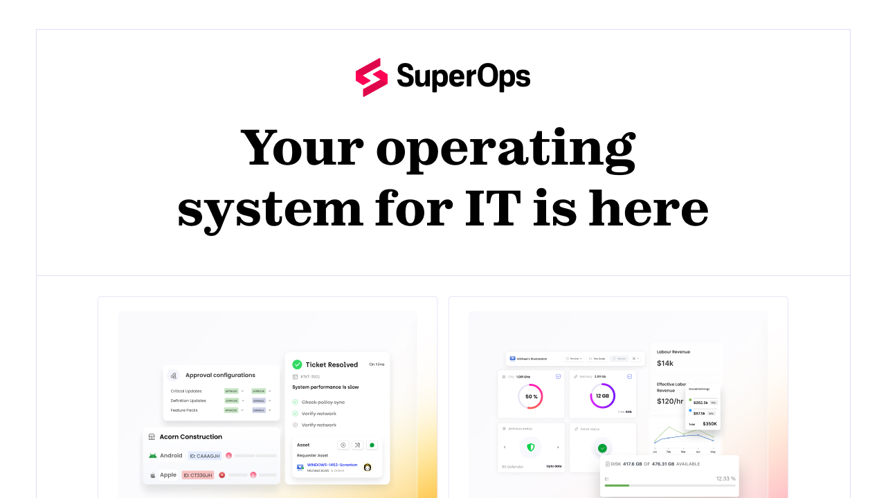 SuperOps preview