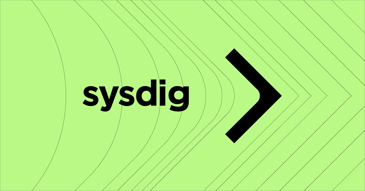 Sysdig preview