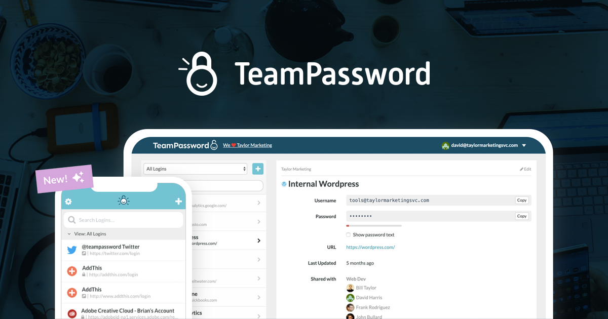 TeamPassword preview