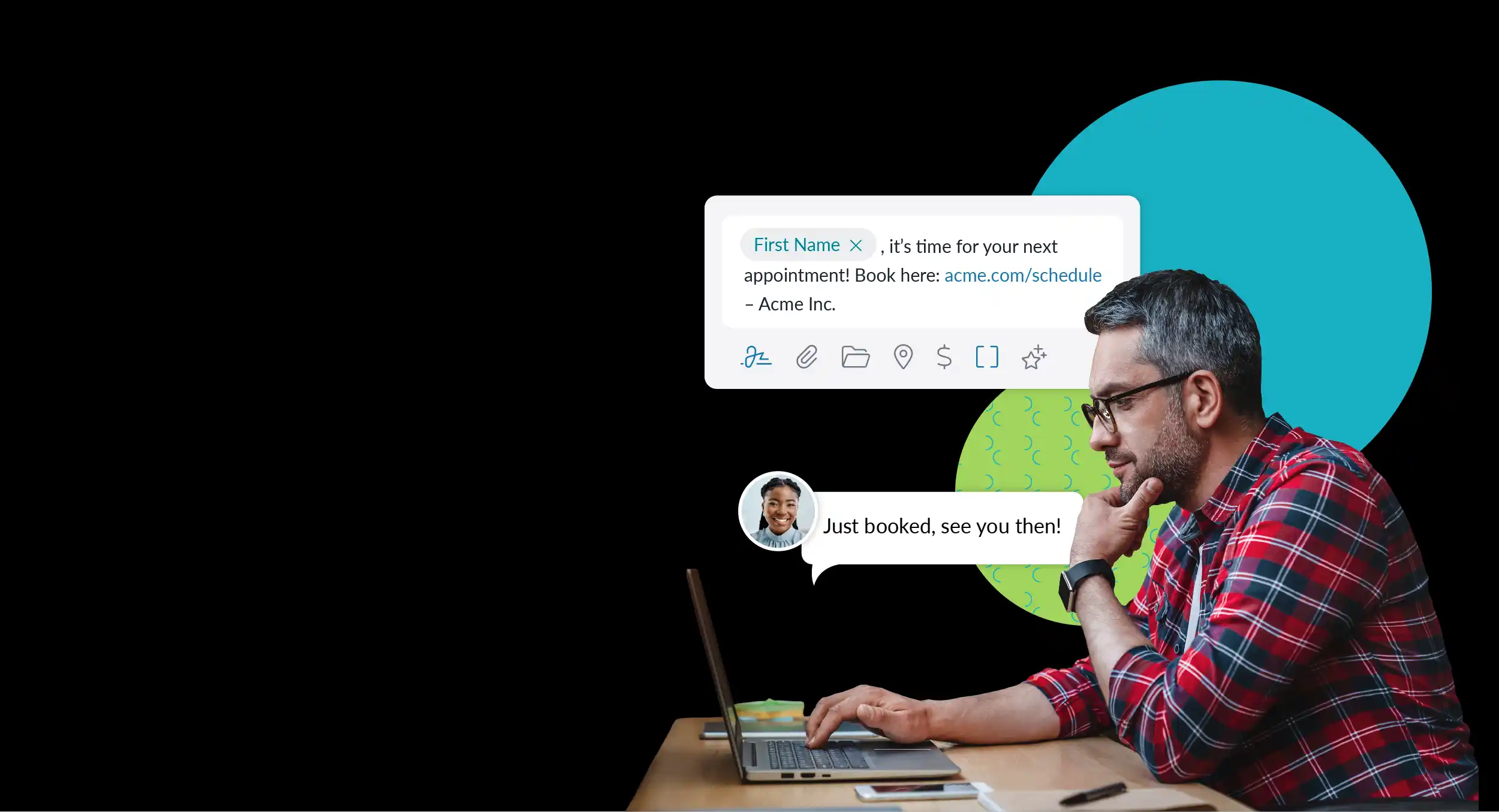 Text Request preview