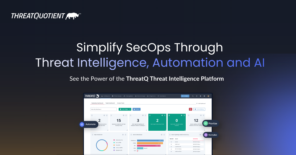 ThreatQ preview